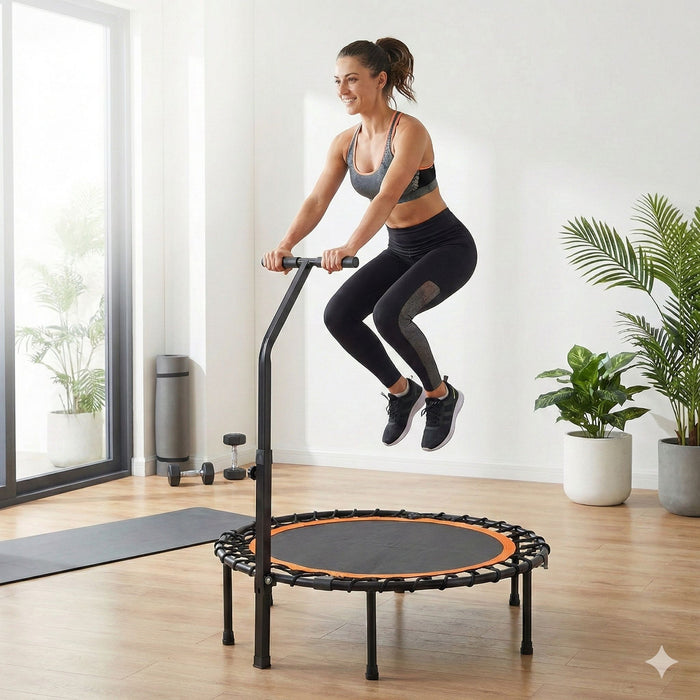 Xtp006 - Sports Trampoline Indoor / Outdoor Fitness Equipment - Black