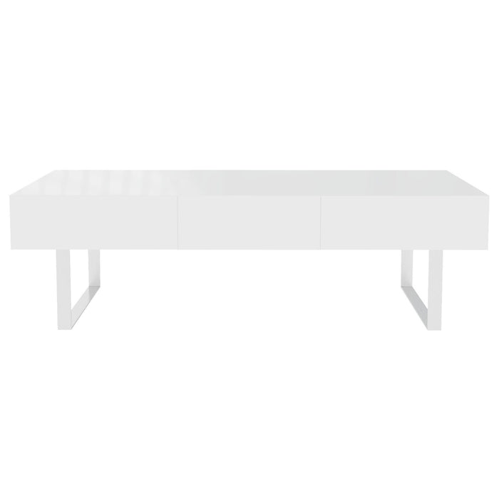 Rectangular Coffee Table With Hidden Storage