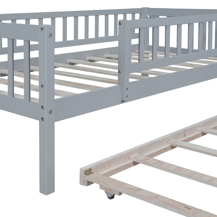 Multifunctional Wooden Daybed Bed
