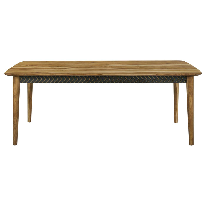 Crossmoor - Sheesham Dining Table - Natural Wood