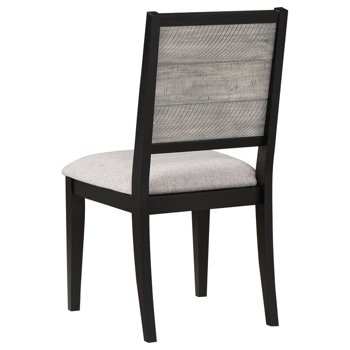Dutchie - Upholstered Dining Side Chair (Set of 2) - Black