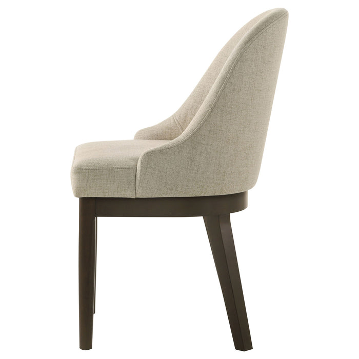 Blakely - Upholstered Dining Side Chair (Set of 2) - Beige