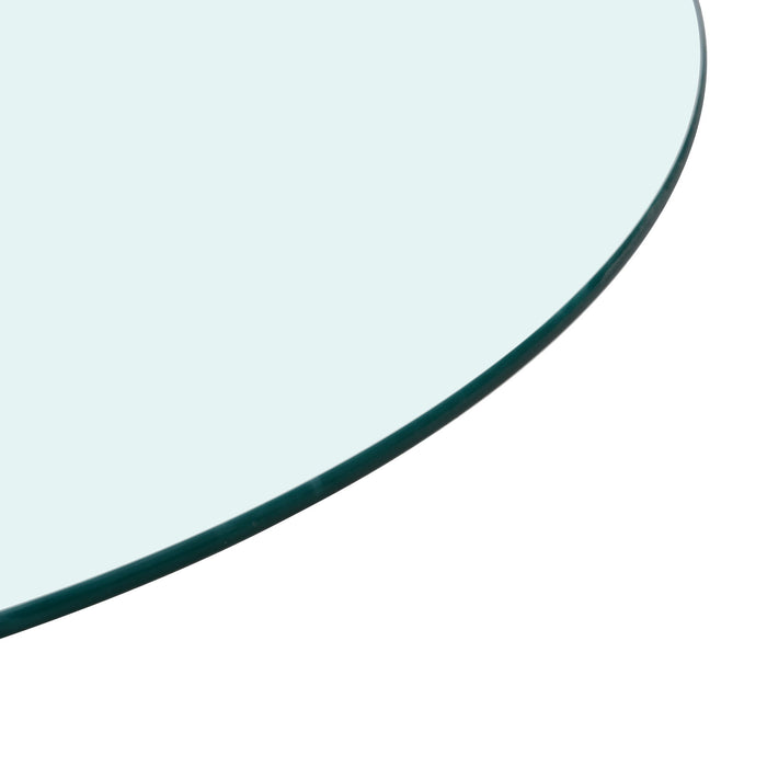 Round Tempered Glass Table Top