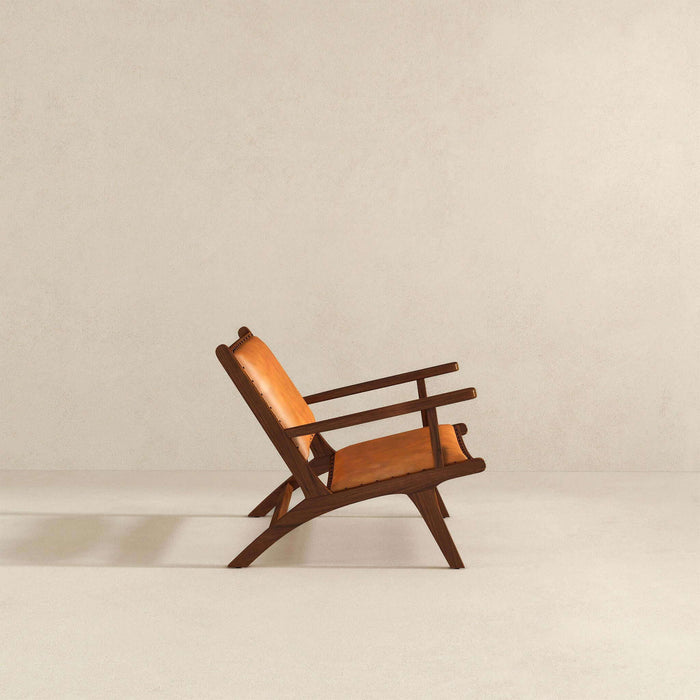 Daniel - Arm Chair - Brown / Tan