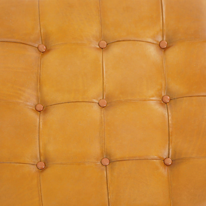 Benjiro - Square Ottoman - Tan