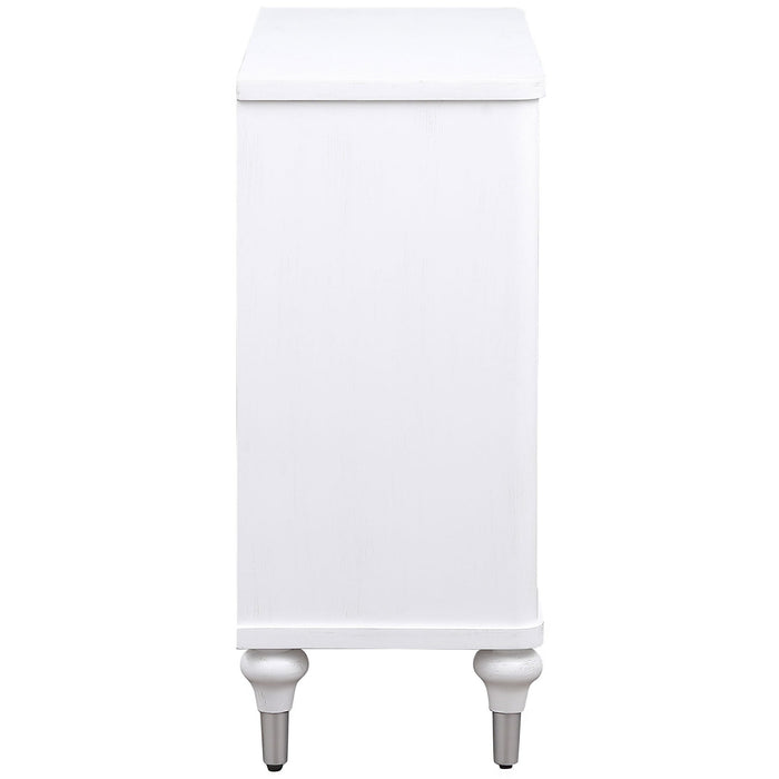 Angus - 2 Door Mandala Accent Cabinet - White