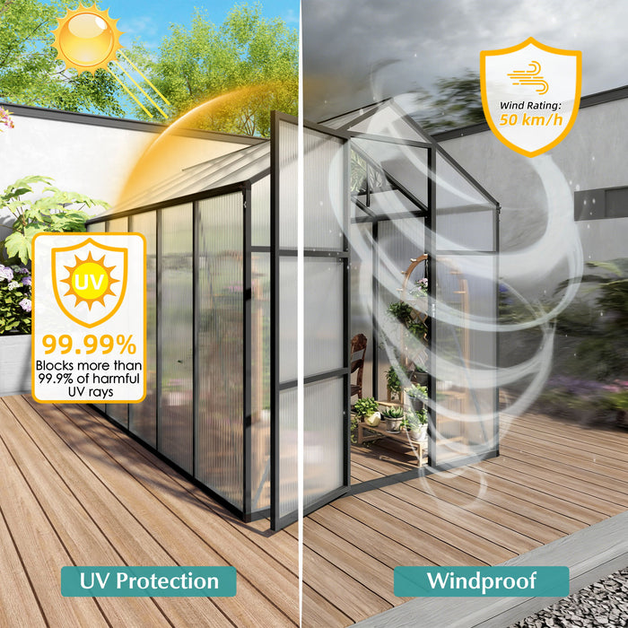 Gain Height Windproof house With Raised Base