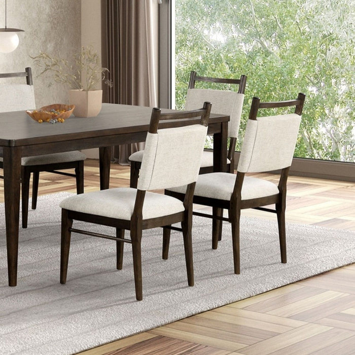 Upholstered Side Chairs (Set of 2) - Dark Walnut