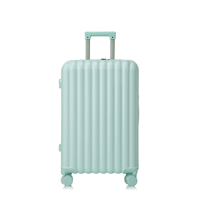 20" / 24" / 28" 3 Pieces / Set Spinner Wheel Luggage, Carry On Suitcase, With Cup Holder & USB Port & Phone Holder
