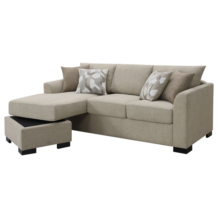 Pacheco - Sleeper Sectional Chaise Sofa
