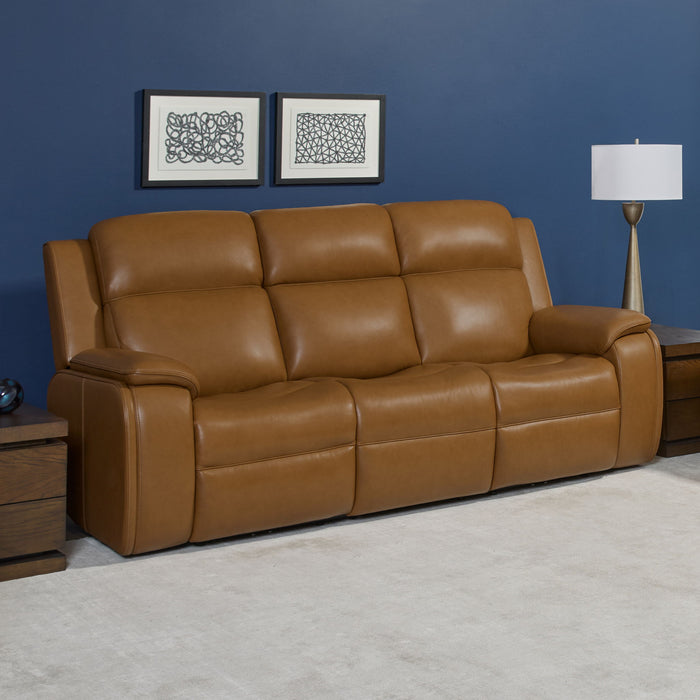 Ziggy - Power Reclining Sofa With Power Headrest, Lumbar, Heat & Massage