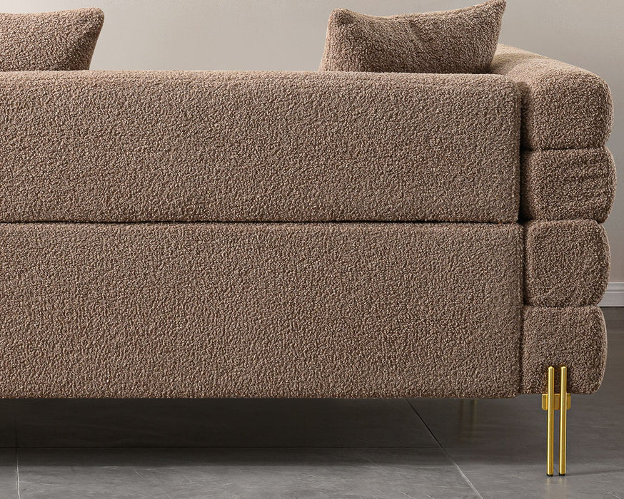 Modern Luxurious And Comfortable Upholstered Sofa