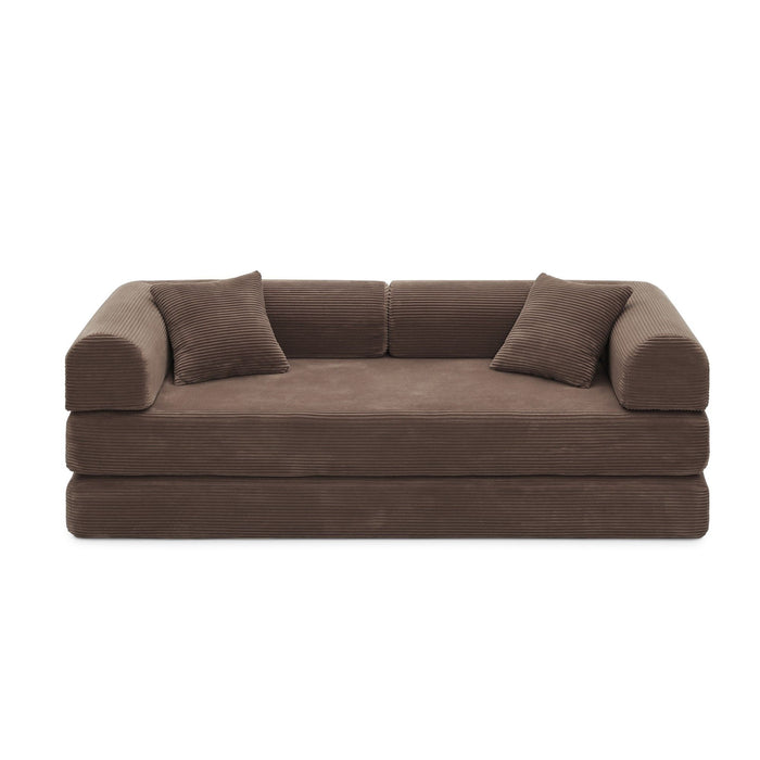 Convertible Foldable Floor Sofa Bed For Living Room