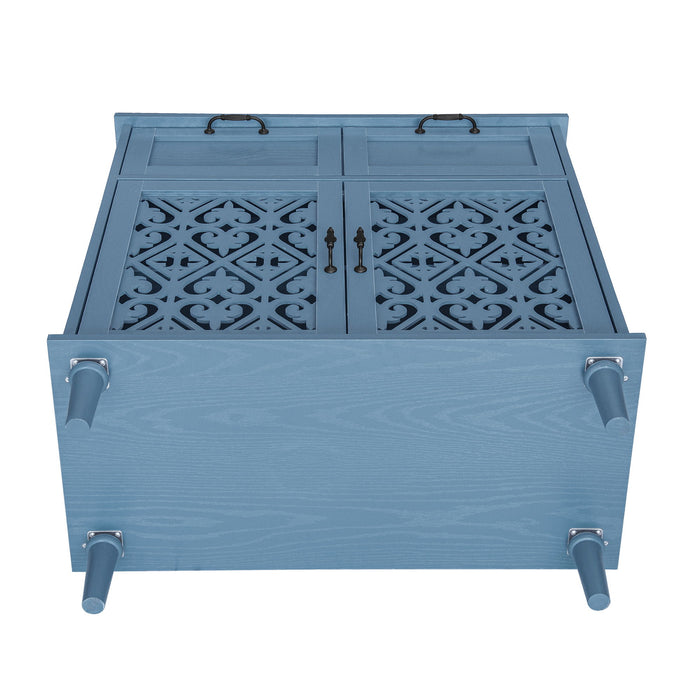 2 Door 2 Drawer Elegant Cabinet