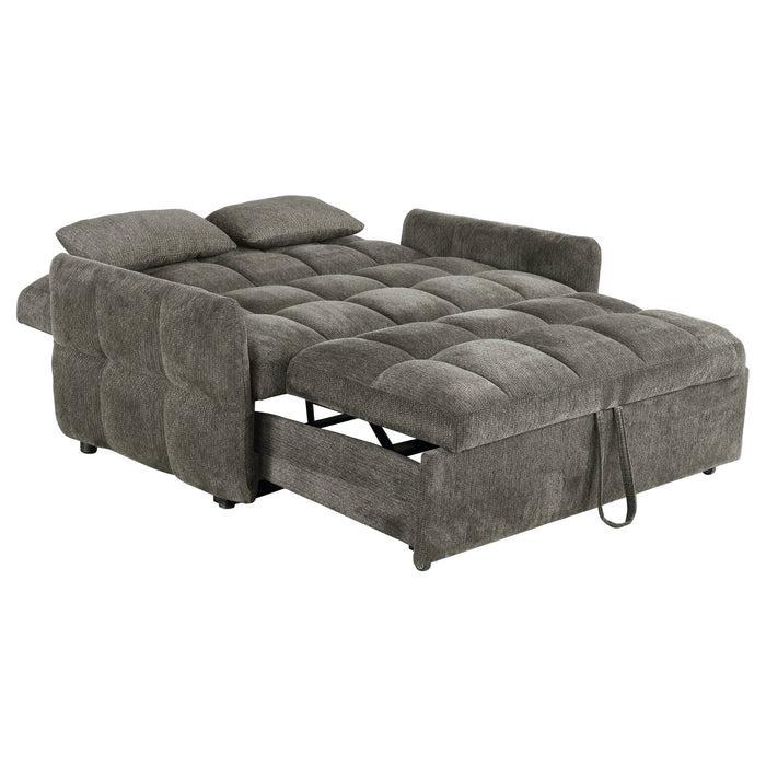 Alvara - Tufted Cushion Pull Out Sleeper Sofa Bed