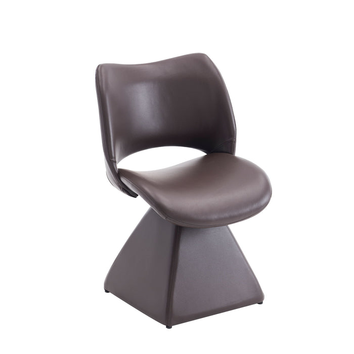 Modern Swivel Dining Chair With High Back