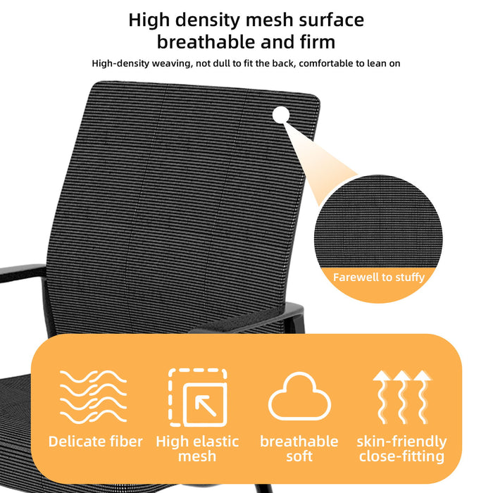 Minimalist Office Chair & Soft Backrest
