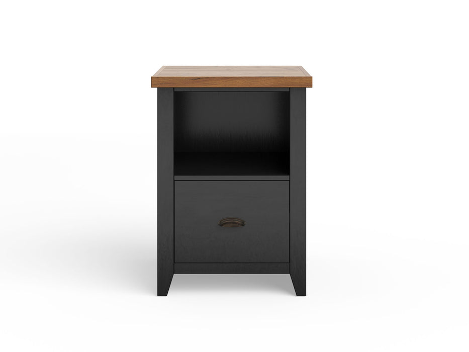 Drawer File - Black / Whiskey