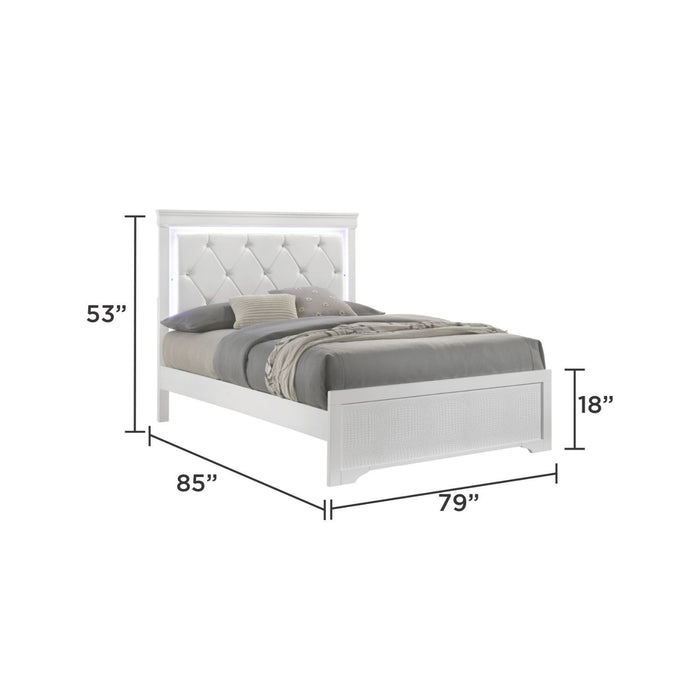 Blaze - Bedroom Set With LED Headboard