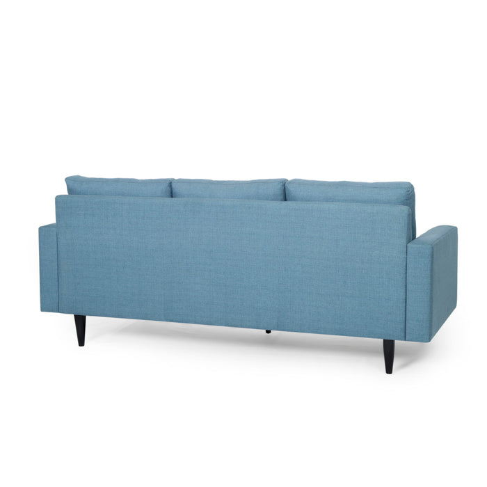Jenny - Contemporary Tufted Fabric 3 Seater Sofa