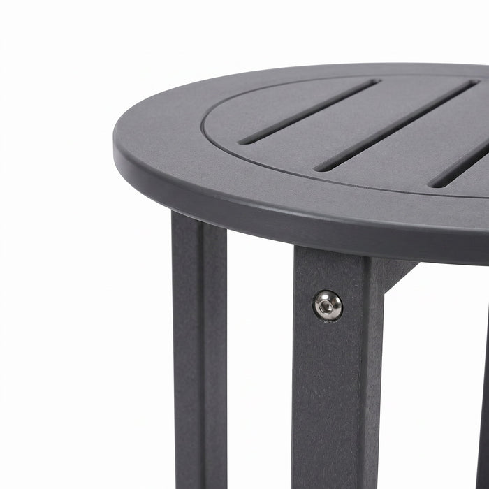Round Outdoor Side Table