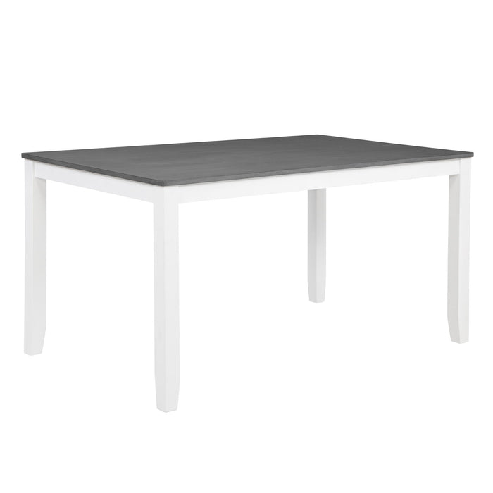 Elegant 6 Piece Dining Table Set With 4 Chairs And Bench