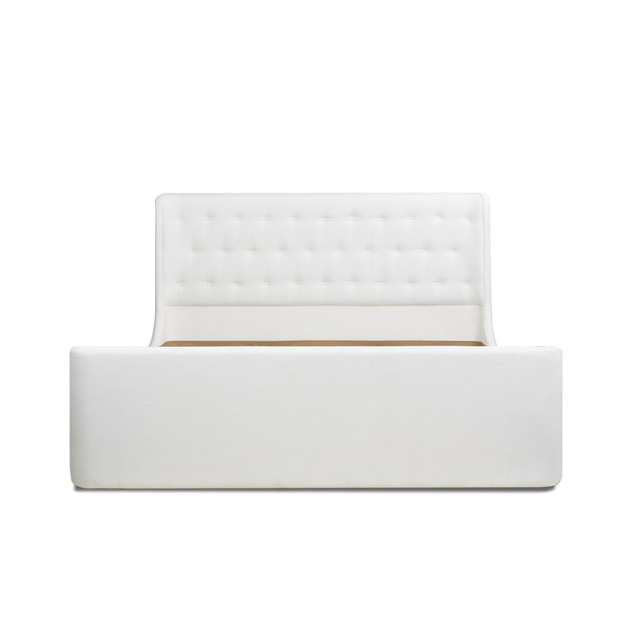 Brooks - Contemporary Tufted Shelter Platform Bed