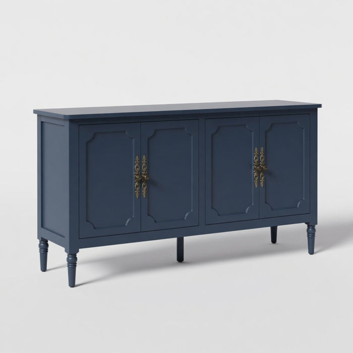 Vintage Buffet Cabinet With Adjustable Shelves