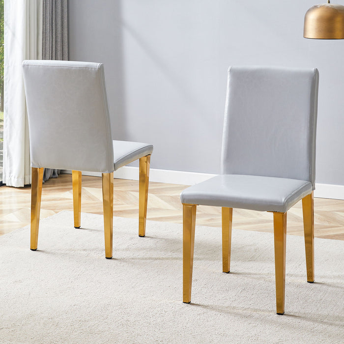 Modern Dining Chairs With Metal Legs