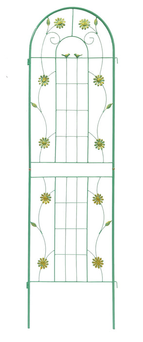 Metal Garden Trellis Rustproof Trellis For Climbing Plant Outdoor Flower Support