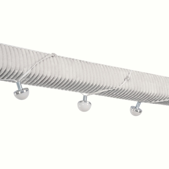 Upholstered House Style Daybed With LED Light Strips