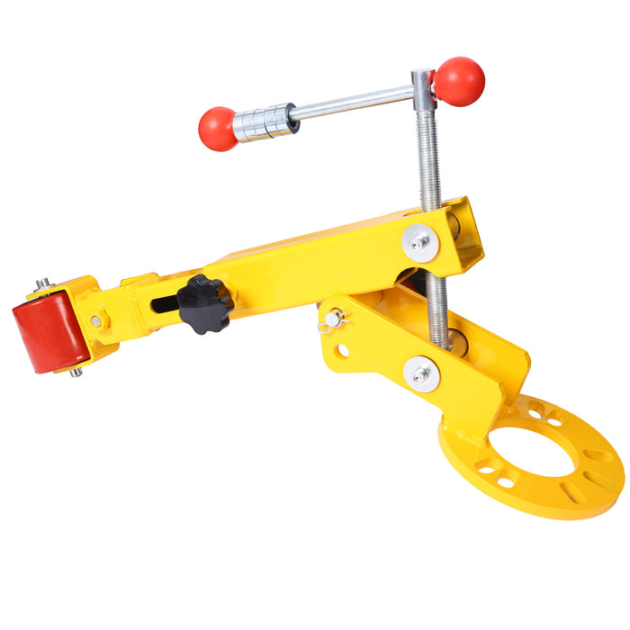 Auto Body Fender Roller Tool For Lip Rolling And Wheel Arch Reforming - Yellow