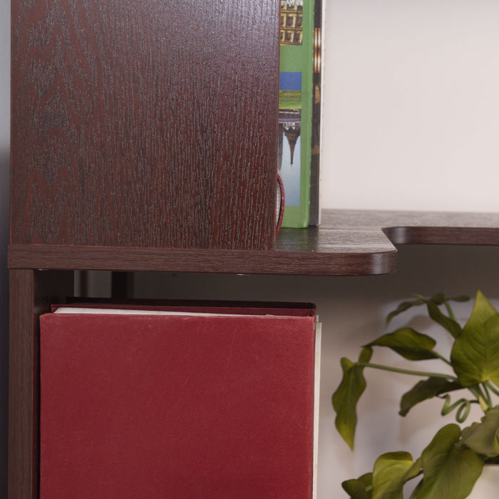 L-Shaped Corner Bookshelf