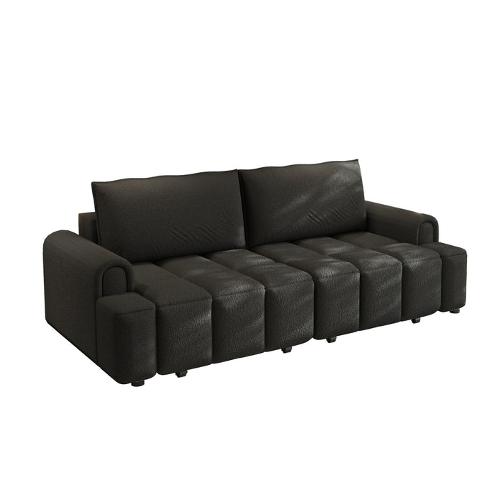 4 Seater Modern Couch With Seats Storage