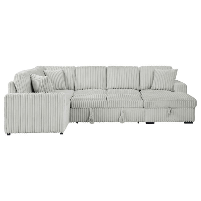 Thurston - Storage Sectional Sofa With Pop Up Bed