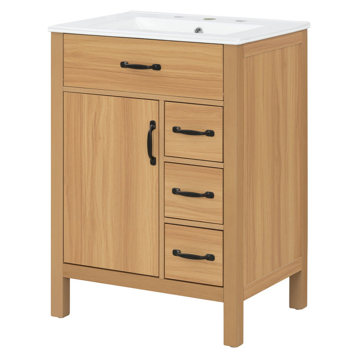 Modern Traditional Bathroom Vanity With Sink