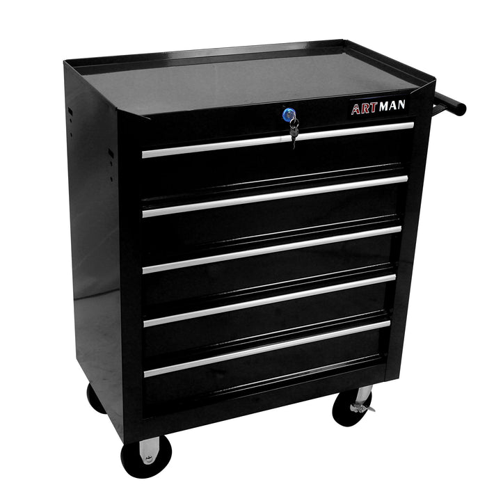 Multifunctional Tool Cart With Wheels And Drawers