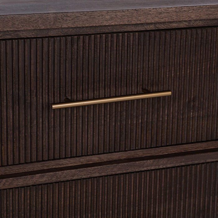 Westlake - 2-Drawer Nightstand - Kona Brown