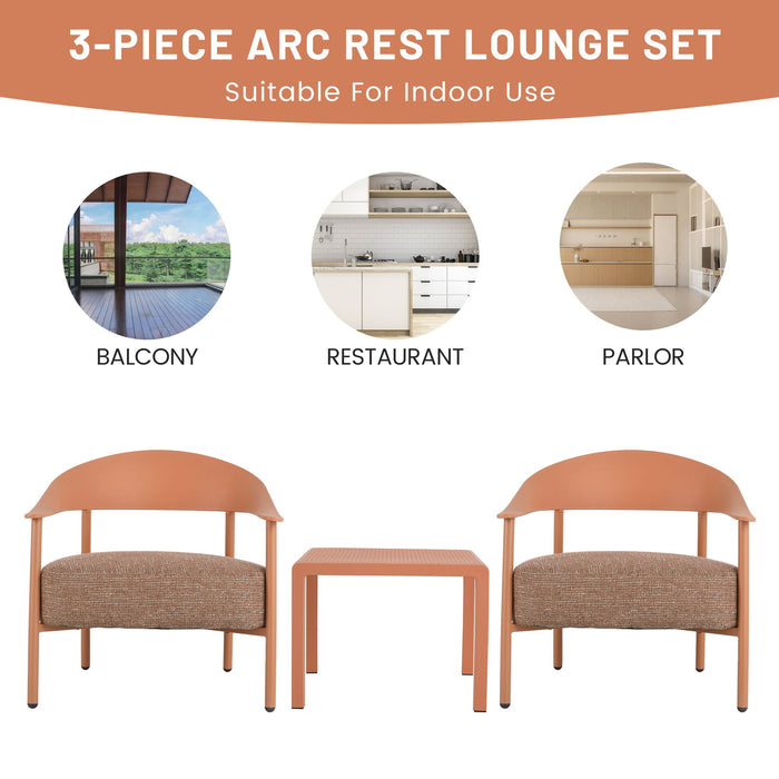 Furniture Set With Seat Cushions, Sturdy And Durable