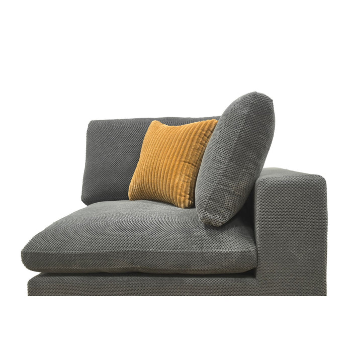 Custom Configuration Modular Sectional & Toss Pillows