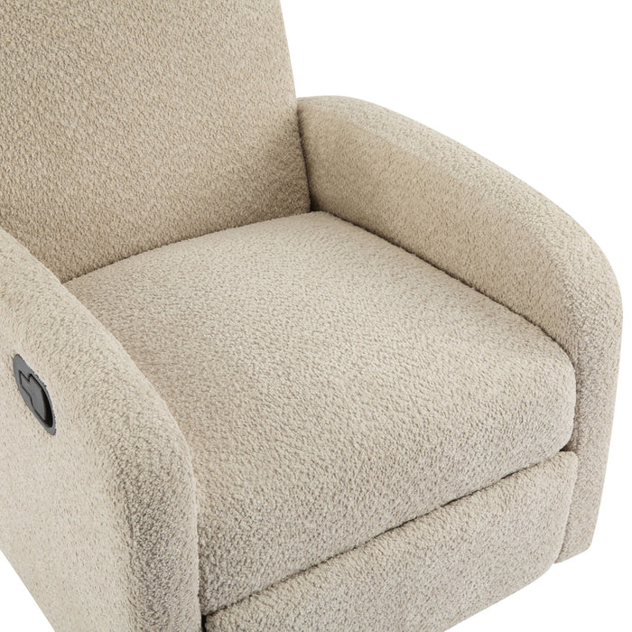 Contemporary 360 Swivel And Glider Recliner Chair