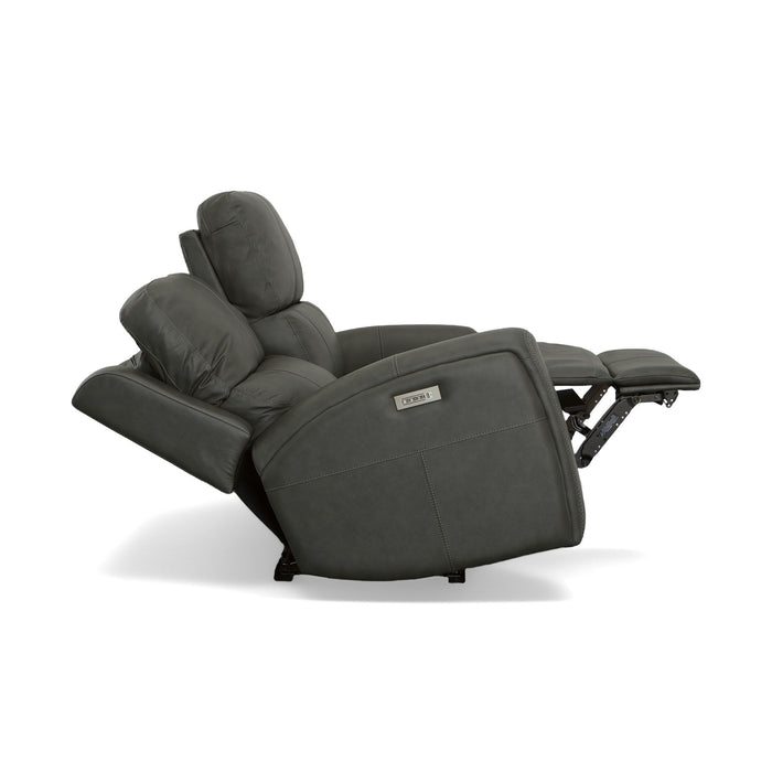 Linden - Power Reclining Loveseat With Power Headrests & Lumbar