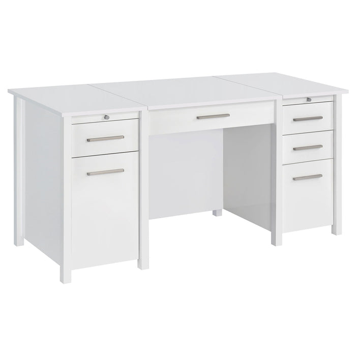 Rayna - 4 Drawer Office Desk With Lift-Top
