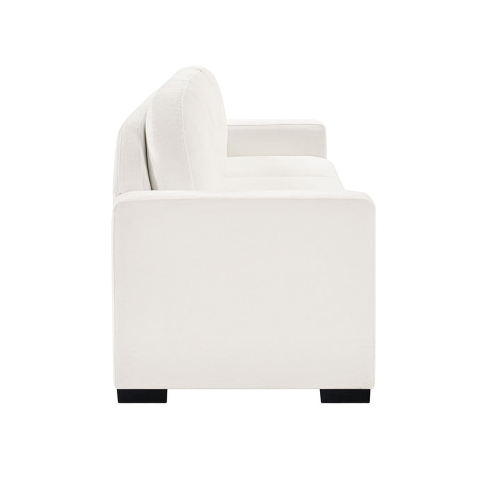 Modern 3 Seater Sofa With Curved Backrest