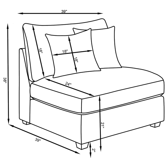Lafayette - Modular Upholstered Sectional Sofa