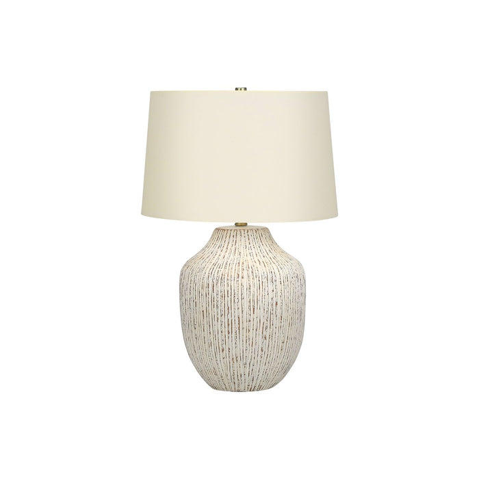 Lighting, Table Lamp, Ceramic, Transitional - Cream