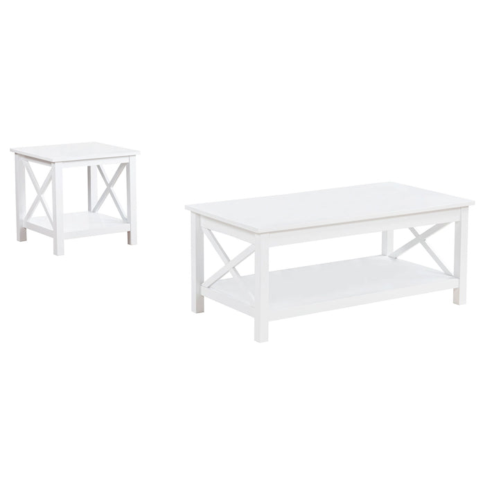 Slater - Table Set With X-Frame Design