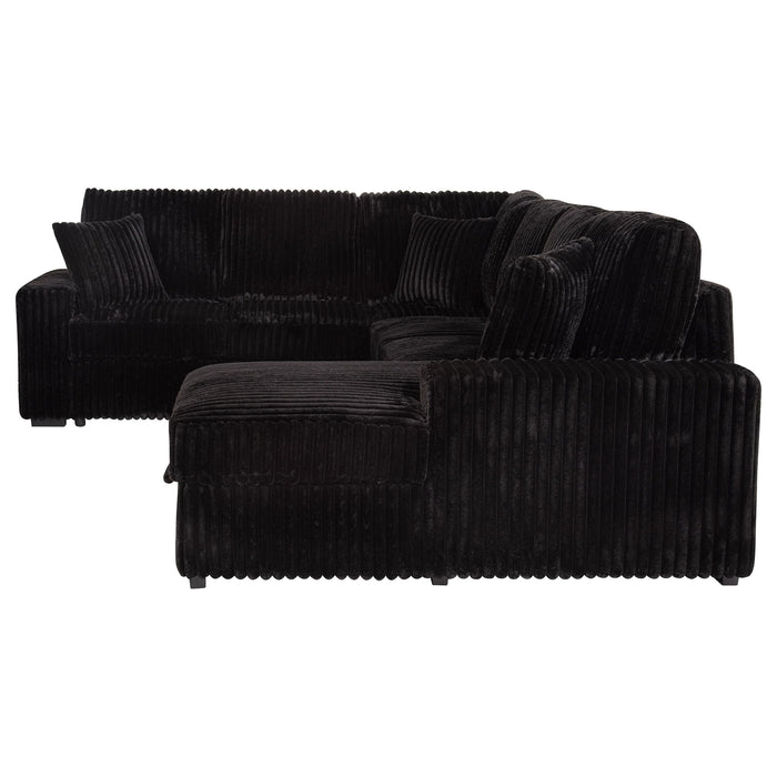 Thurston - Storage Sectional Sofa With Pop Up Bed