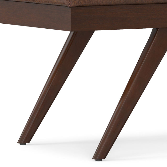 Chanelle - Mid-Century Ottoman Bench
