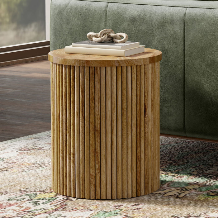 Demy - Handcrafted Metal Accent Table